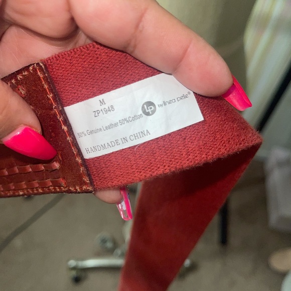 Linia pelle leather belt - Picture 4 of 6